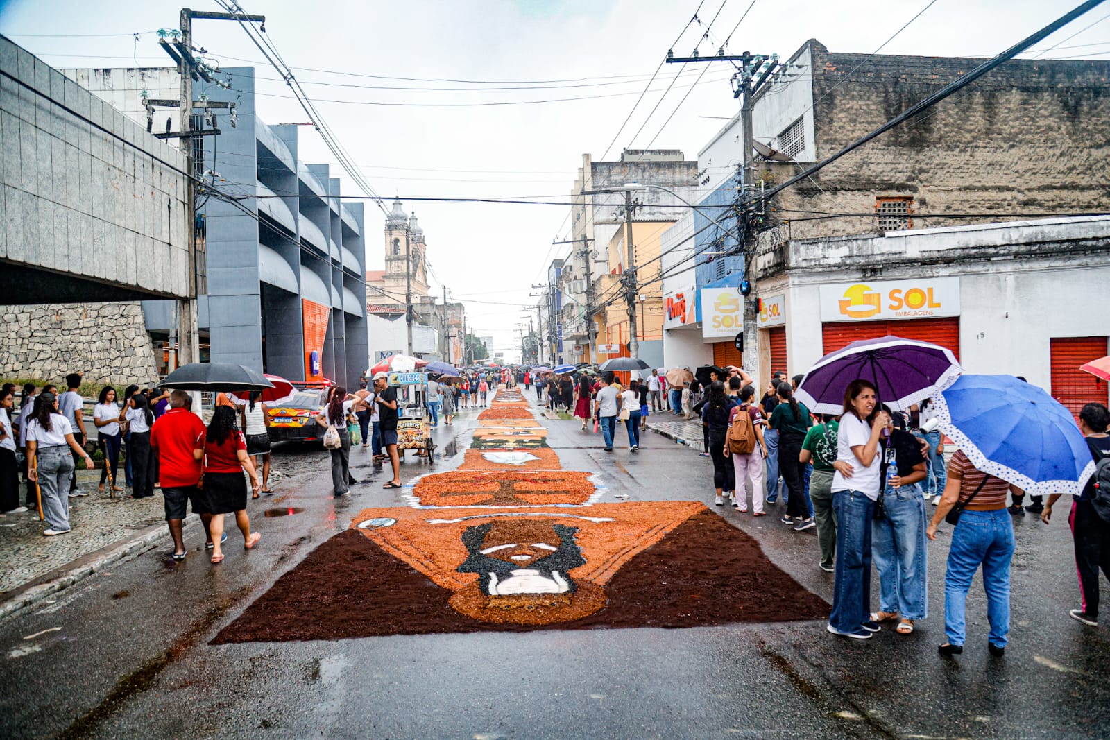 Veja como foi a procissão de Corpus Christi no Centro de Maceió