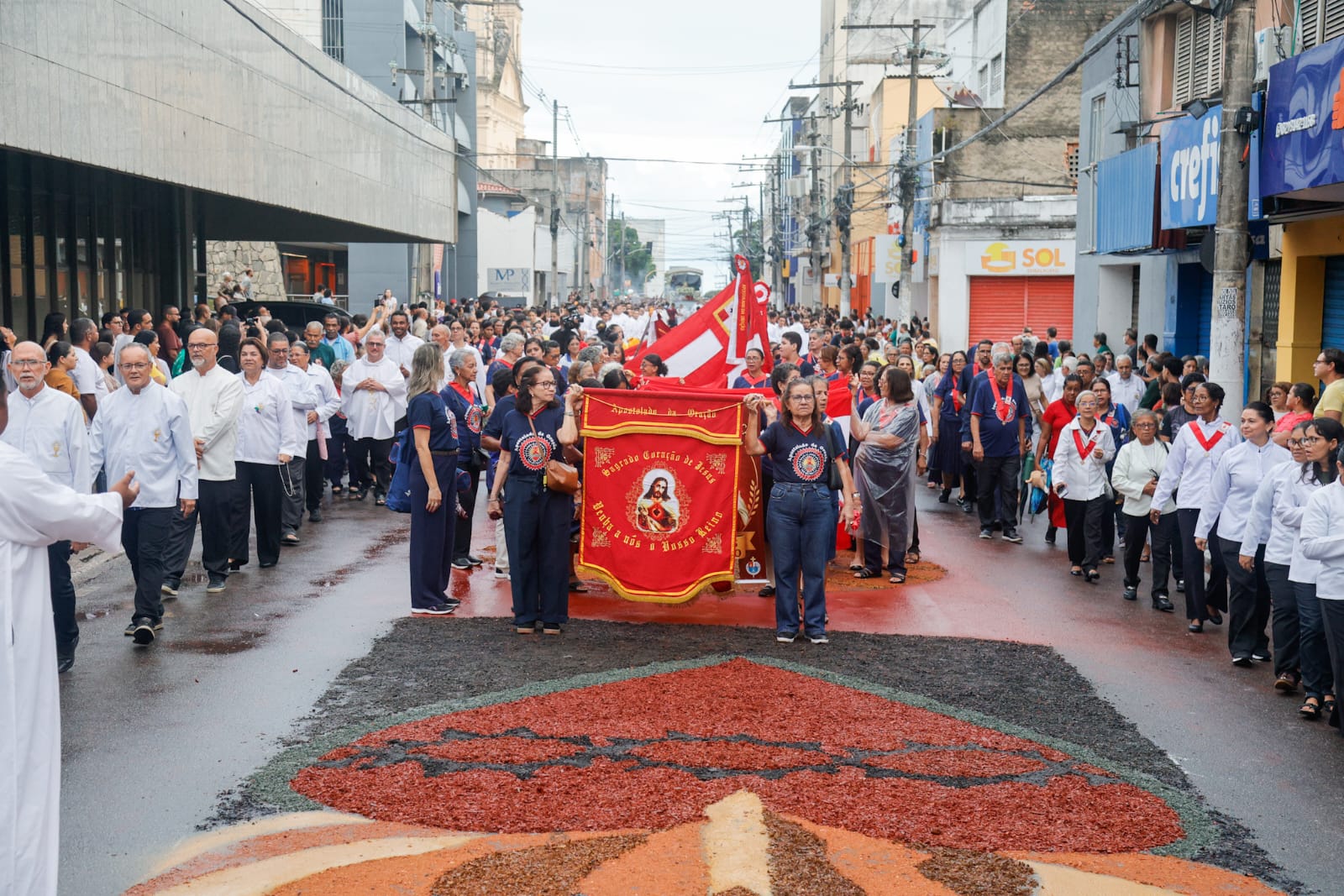 Veja como foi a procissão de Corpus Christi no Centro de Maceió