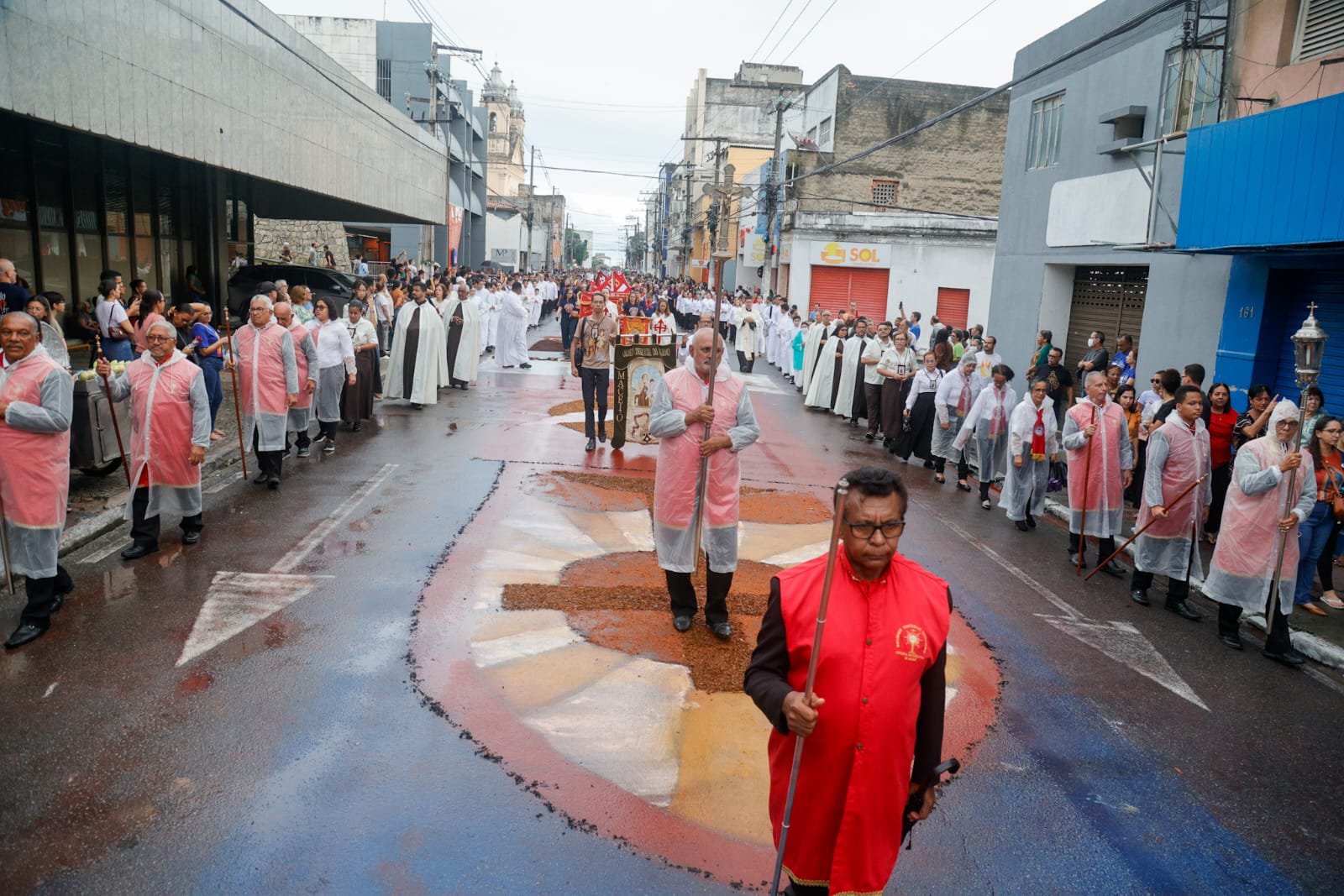 Veja como foi a procissão de Corpus Christi no Centro de Maceió