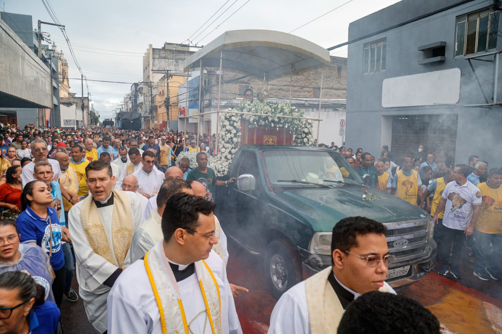 Veja como foi a procissão de Corpus Christi no Centro de Maceió