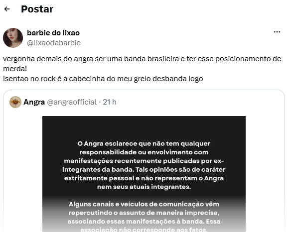 Entenda a nova confusão envolvendo Angra, ex-membros e Eduarda Campopiano