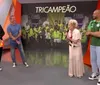 Ana Maria Braga entrevista goleiro Weverton e provoca o Palmeiras imagem