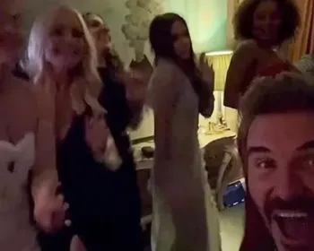 Beckham mostra vídeo de reunião das Spice Girls em festa
