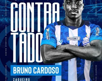 CSA anuncia a contratação do zagueiro Bruno Cardoso