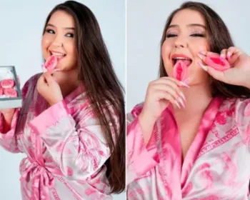 Influencer lança chocolate com réplica de sua vagina: “Feliz Páscoa”