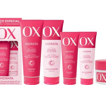OX lança linha de hidratação e óleo nutritivo