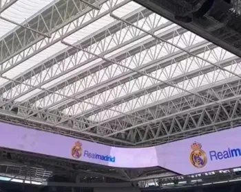 Real Madrid se aproxima de estrear telão 360º do Santiago Bernabéu