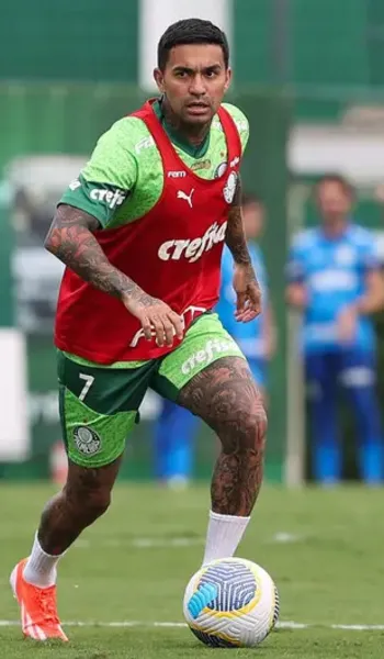 
				
					Dudu se aproxima de retorno no Palmeiras
				
				