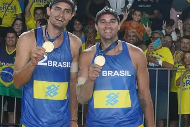 
			
				André/George vence etapa do Circuito Mundial de Vôlei de Praia
			
			