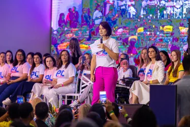 
			
				Michelle Bolsonaro participa de evento do PL Mulher em Maceió
			
			