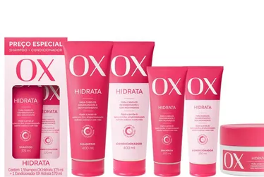 
			
				OX lança linha de hidratação e óleo nutritivo
			
			