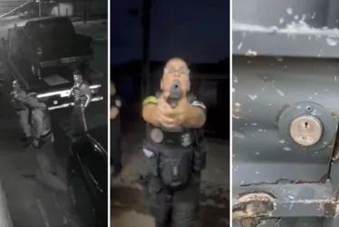 
			
				Policiais invadem casa errada e apontam arma para moradora
			
			