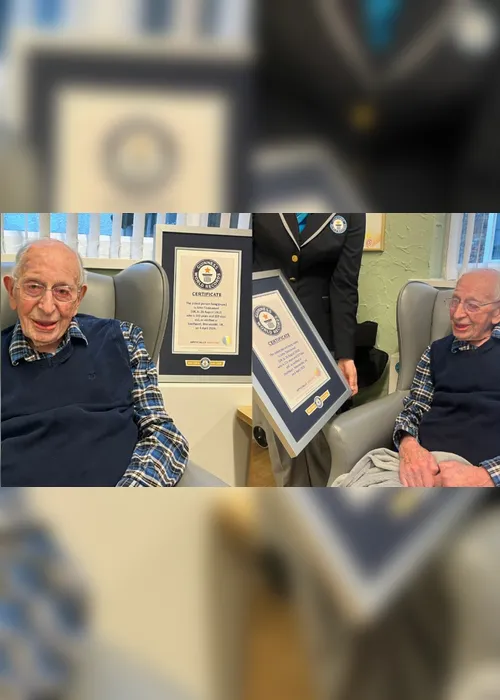 
				“Apenas sorte”, diz homem mais velho do mundo, com 111 anos
			
			