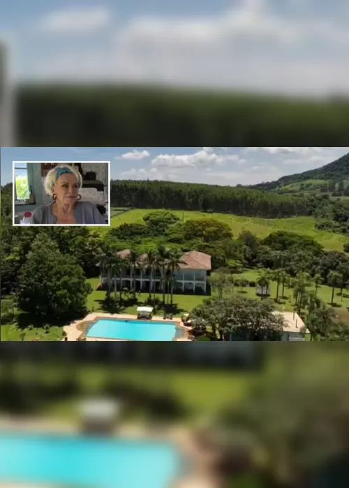 
			
				Confira: Fazenda de Ana Maria Braga  tem 376 hectares
			
			