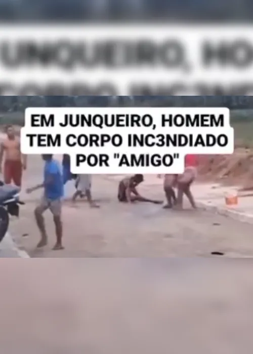 
				Homem que teve corpo incendiado por amigo morre em hospital
			
			