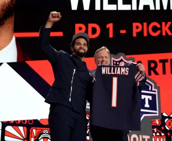 Bears escolhem Caleb Williams na primeira posição do Draft 2024