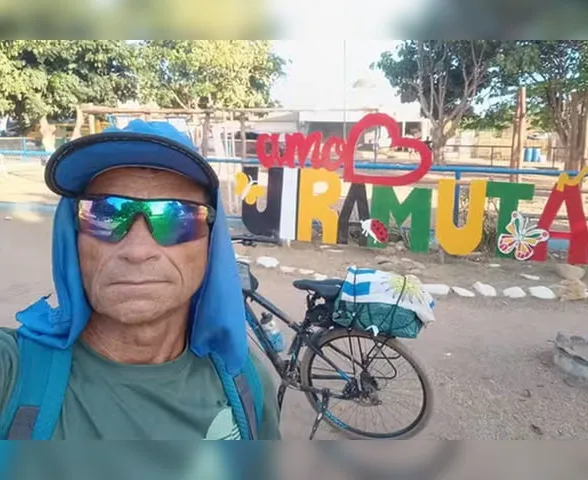 Ciclista que cruzou o país some próximo à fronteira com Essequibo