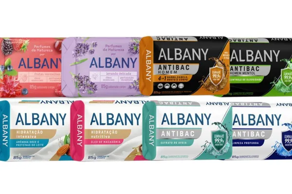 
				
					Albany tem portfólio para todas as necessidades na hora do banho
				
				