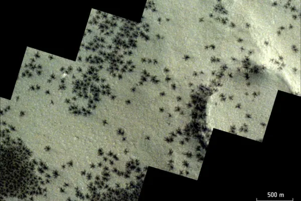 
				
					Aranhas em Marte? Entenda imagens captadas por agência espacial
				
				