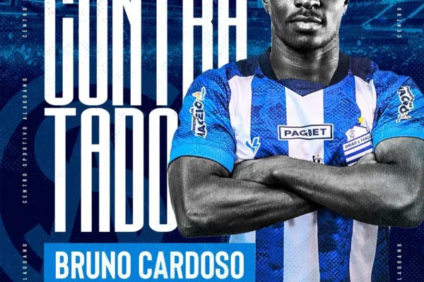 
				
					CSA anuncia a contratação do zagueiro Bruno Cardoso
				
				