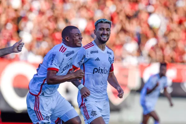 
				
					Pedro marca de pênalti no fim, e Flamengo vence o Atlético-GO: 2 a 1
				
				