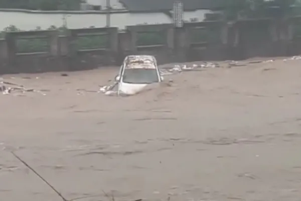 
				
					Vídeos: carros são arrastados por enchente na China
				
				