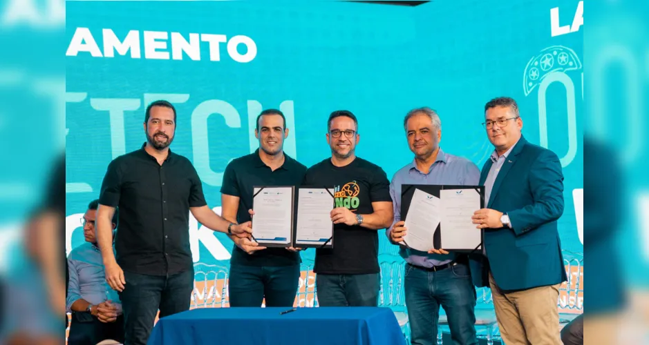 Governador Paulo Dantas lançou linha de crédito para setor de inovações tecnológicas e anunciou nova rodada do Programa OxeTech Work para oferta de até 200 vagas de emprego