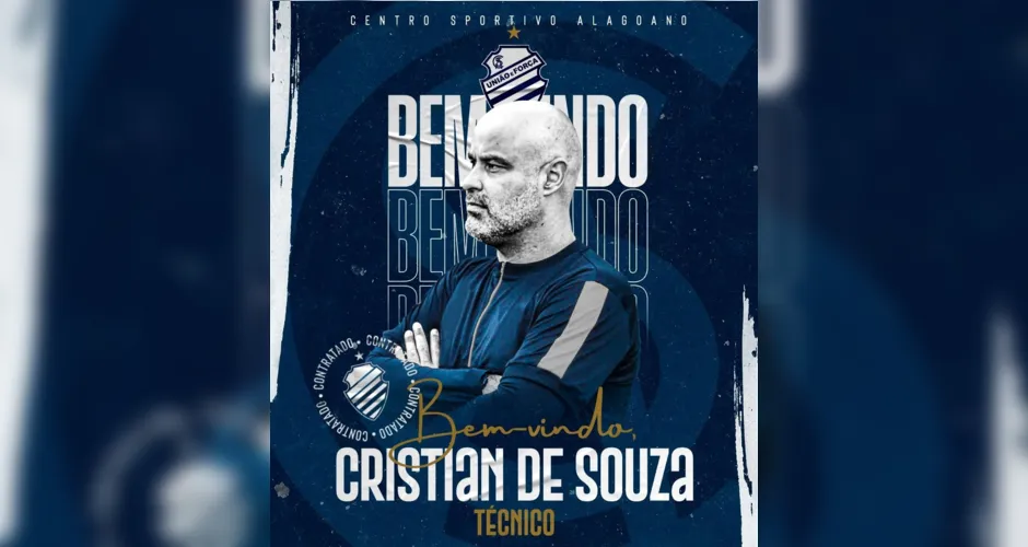 Anúncio oficial de Cristian de Souza no Azulão