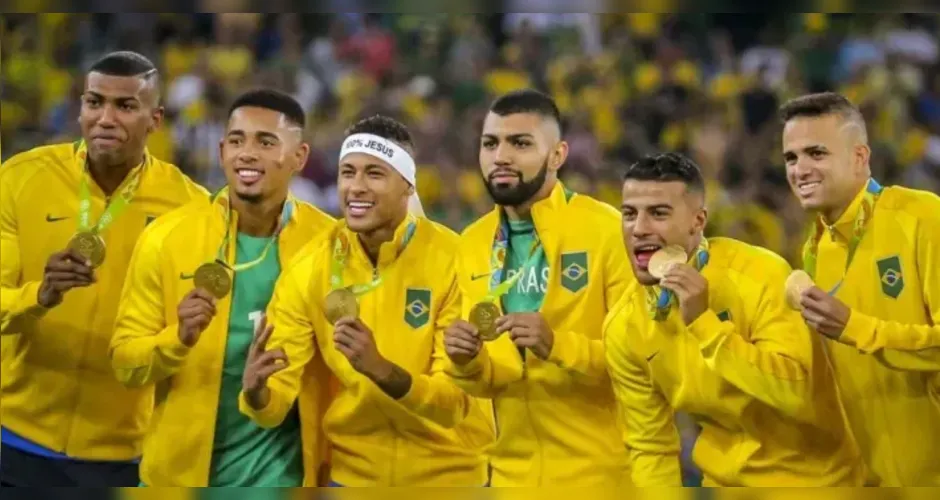 Seleção Brasileira conquistou o ouro inédito no Maracanã
