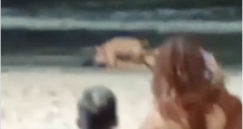 Casal é flagrado fazendo sexo na areia da praia em Maceió