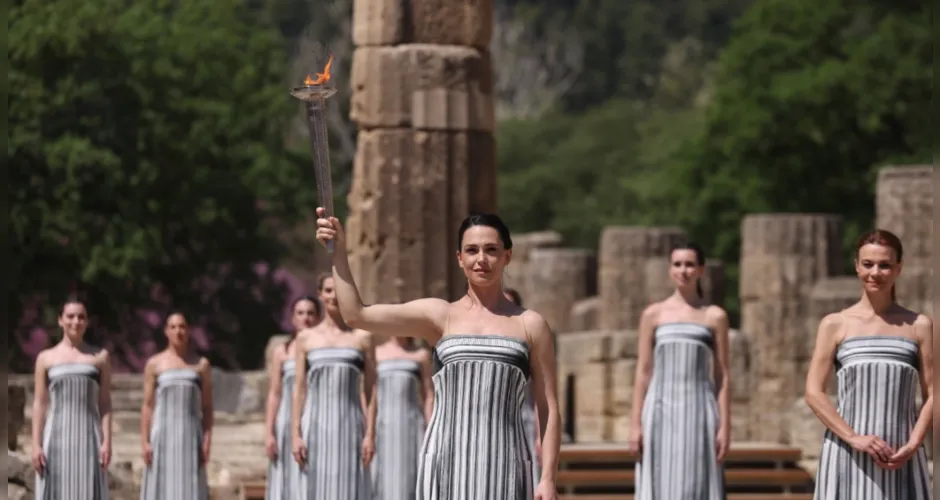Cerimônia tradicional foi realizada na Grécia