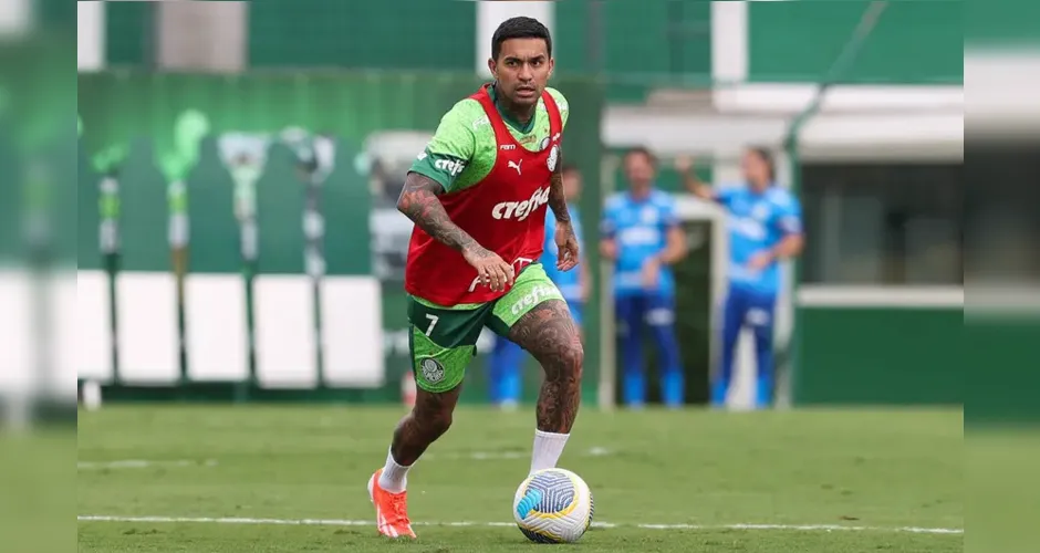 Dudu é o atleta do atual elenco com mais jogos pelo Palmeiras, com 443 jogos