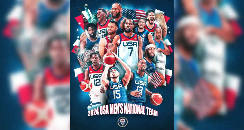 Dream Team de basquete dos Estados Unidos para as Olimpíadas de Paris