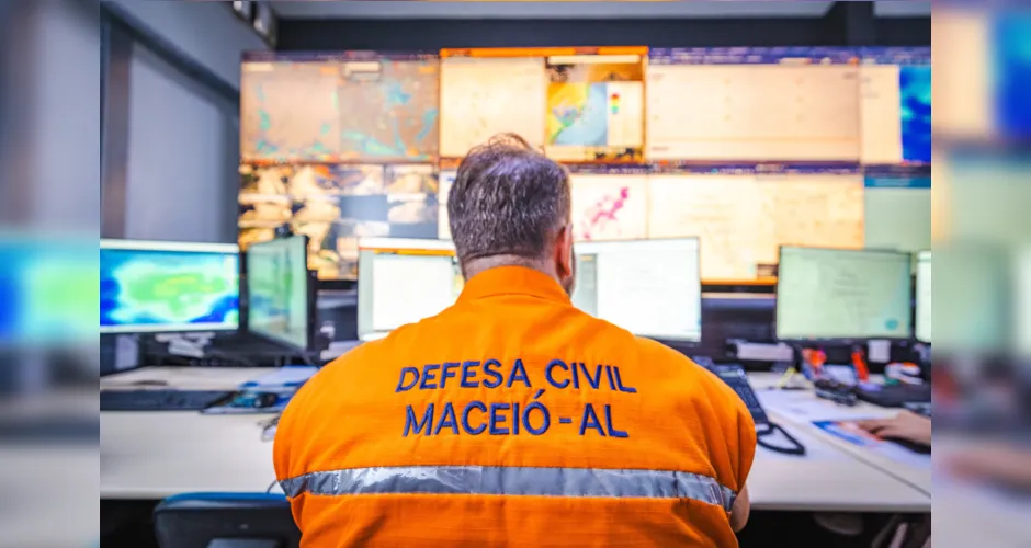 Defesa Civil Municipal monitora condições climáticas em Maceió