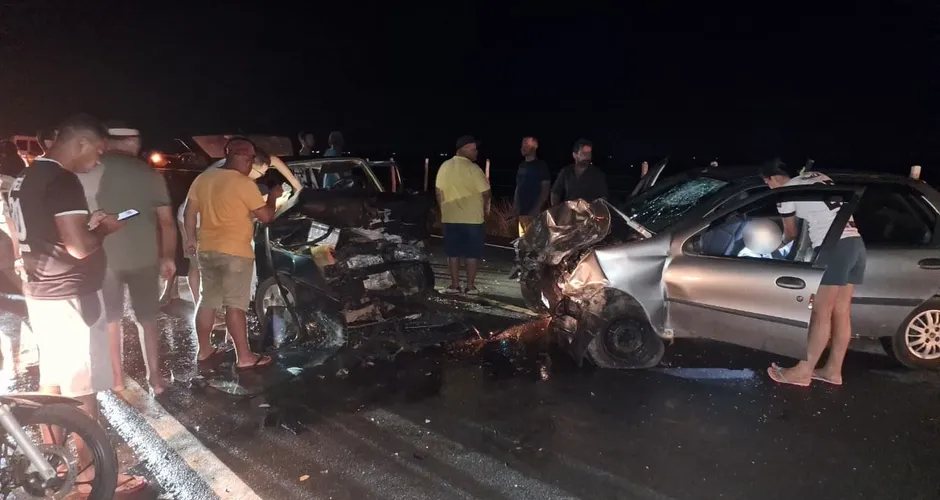 Acidente em Igreja Nova, nesse sábado (27)