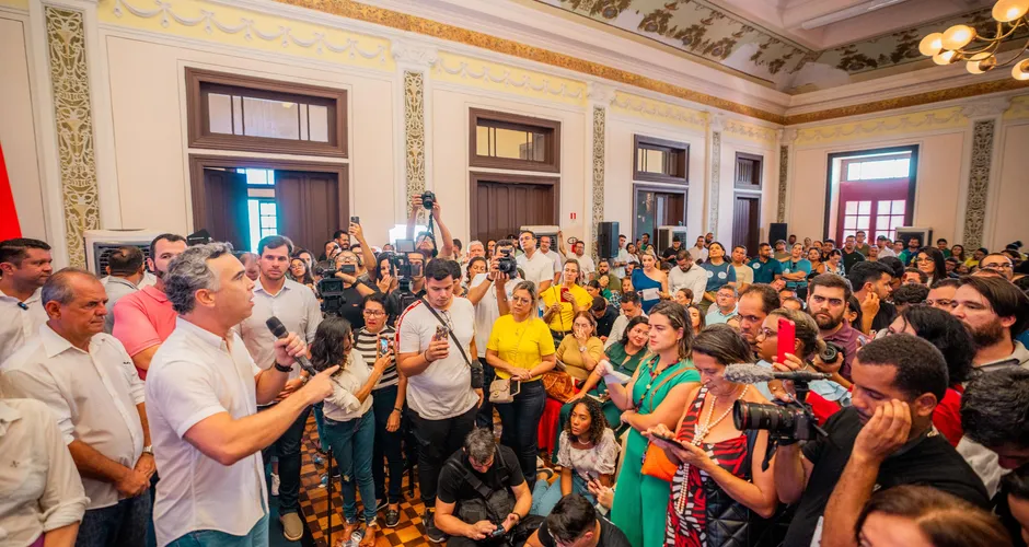 Rafael Brito aproveitou para falar da trajetória de vida