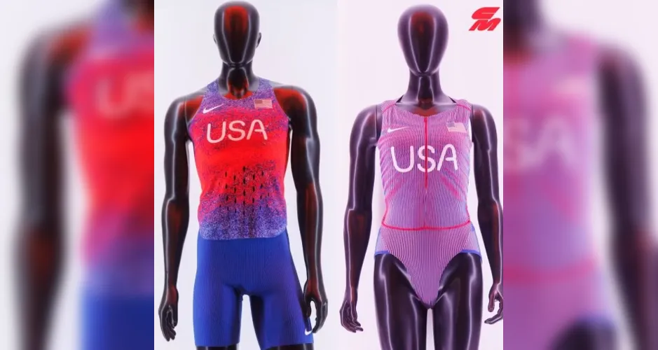 Uniformes do atletismo dos Estados Unidos para as Olimpíadas
