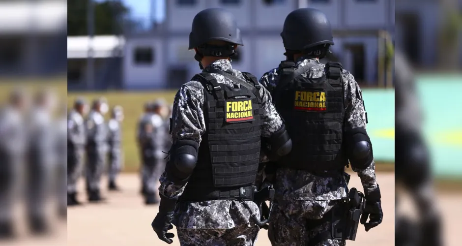 . O policial penal estadual Eilson Carlos, conhecido como Bião, dirigiu críticas contundentes à tropa da Força Nacional.