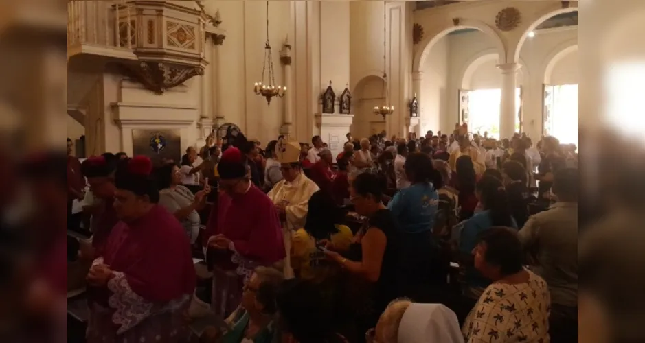 Missa do Crisma, na Catedral Metropolitana
