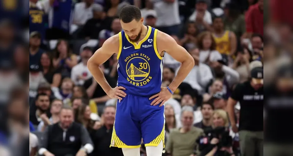 Stephen Curry lamenta derrota dos Warriors para os Kings na NBA