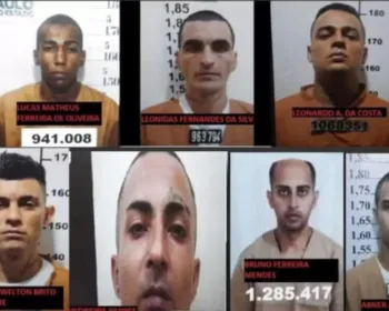 Em fuga à moda antiga, 7 presos escapam de presídio no interior de SP