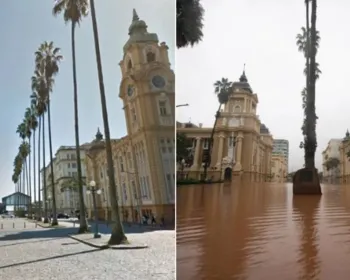 Enchente em Porto Alegre: veja antes e depois das áreas afetadas