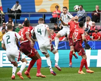 Eurocopa: Suíça domina Hungria no 1º tempo e estreia com vitória