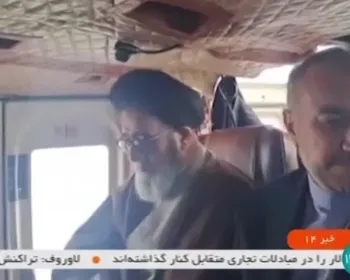 Imagens mostram presidente do Irã momentos antes do acidente