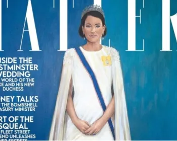 Novo retrato de Kate é comparado à pintura “infernal” do rei Charles