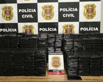Polícia apreende 450 kg de cocaína em caminhão que ia à Cracolândia