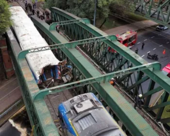 Trens se chocam na Argentina e acidente deixa ao menos 60 feridos