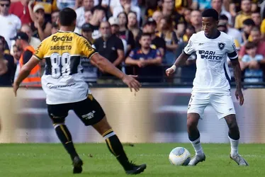 
			
				Botafogo vacila no fim e perde para o Criciúma
			
			