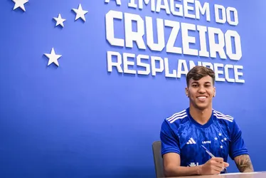 
			
				Cruzeiro anuncia Kaio Jorge como novo reforço
			
			