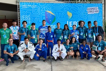
			
				Delegação de Alagoas conquista 5 medalhas nos JEB's Sub-18 de Judô
			
			